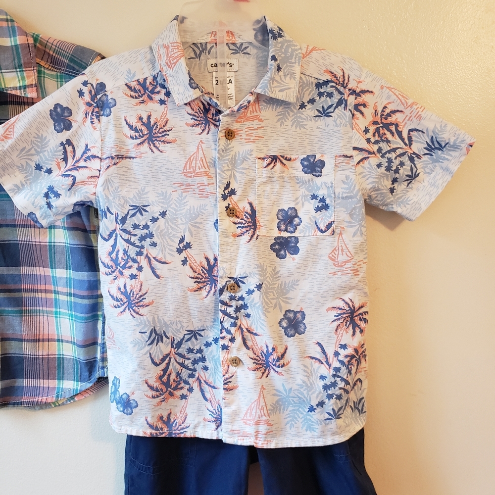 Carter's Summer Short Set 2T - Picture 2 of 9